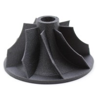 Turbina pequeña impresa en 3D