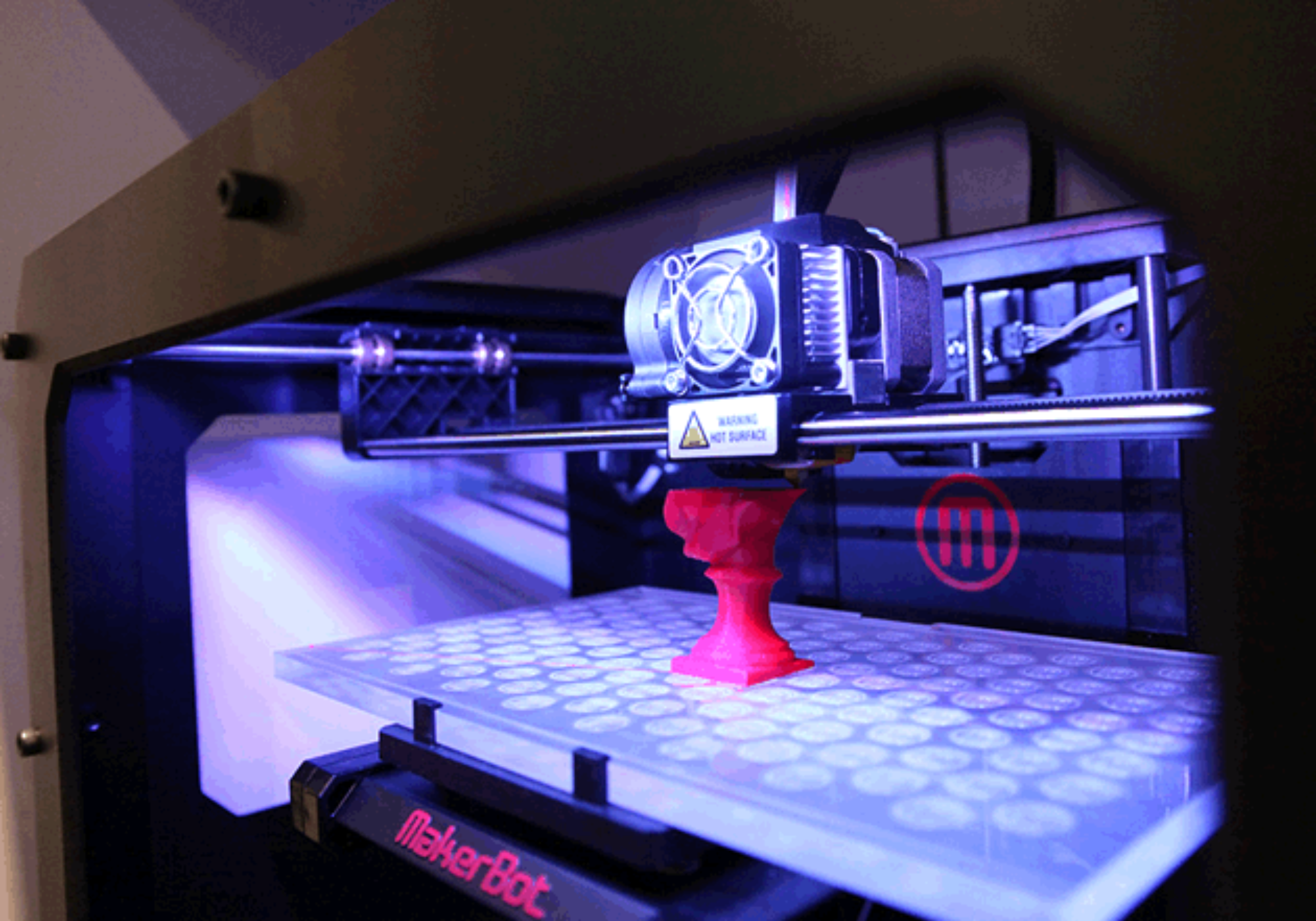 GIF de impresora 3D en funcionamiento