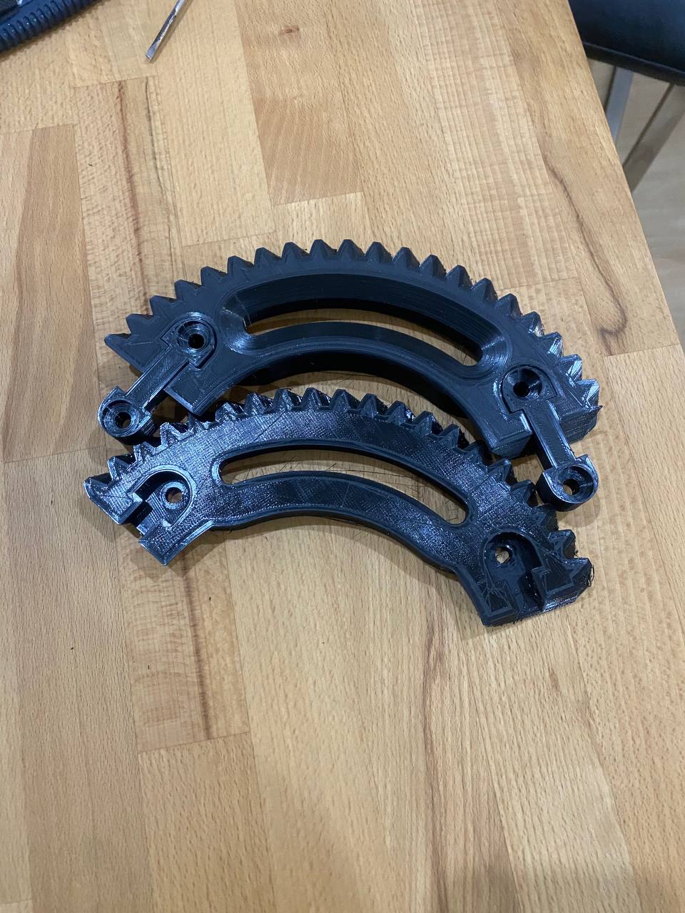 Piezas impresas en 3D para mecanismo agrícola